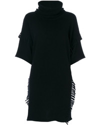 Robe en laine noire Blumarine