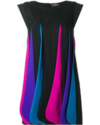 Robe en laine noire Capucci