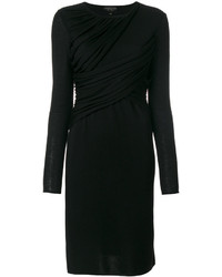 Robe en laine noire Giambattista Valli