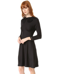 Robe en laine noire Marc Jacobs