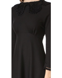 Robe en laine noire Marc Jacobs