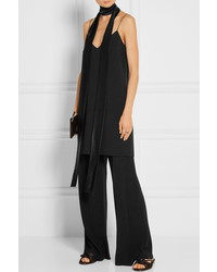 Robe en laine noire The Row