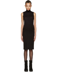 Robe en laine noire Rick Owens Lilies