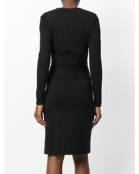 Robe en laine noire Giambattista Valli