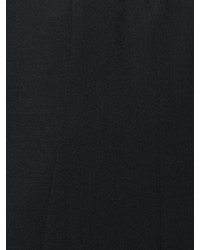 Robe en laine noire Akris