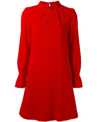 Robe en laine rouge Goat