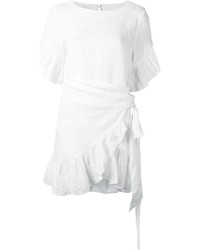 Robe en lin blanche Etoile Isabel Marant