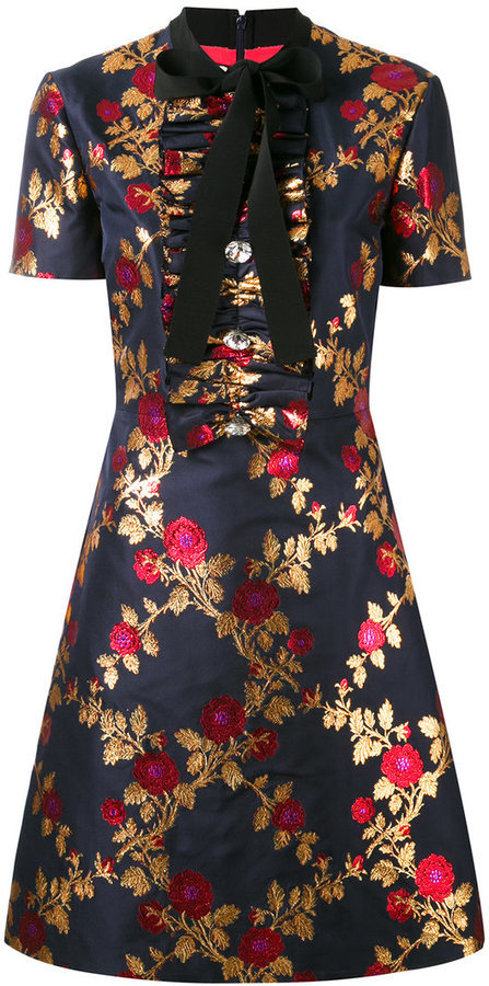 Floral 2025 gucci dress