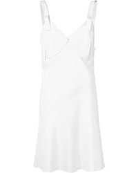 Robe en soie blanche Calvin Klein Collection