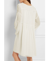 Robe en soie blanche Chloé