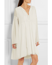 Robe en soie blanche Chloé