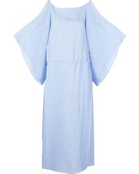 Robe en soie bleu clair Vilshenko