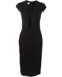 Robe en soie noire Antonio Berardi