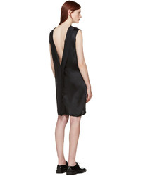 Robe en soie noire Ann Demeulemeester