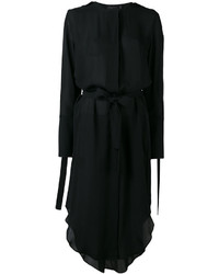 Robe en soie noire Calvin Klein
