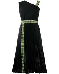 Robe en soie noire Christopher Kane