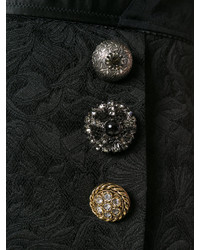 Robe en soie noire Dolce & Gabbana