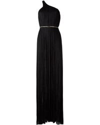 Robe en soie noire Maria Lucia Hohan