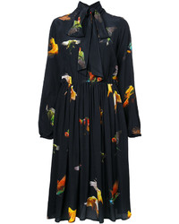 Robe en soie noire Romance Was Born