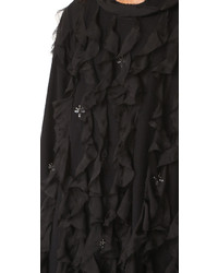 Robe en soie noire Faith Connexion