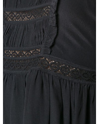 Robe en soie noire Ulla Johnson