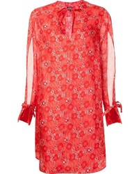 Robe en soie rouge Creatures of the Wind