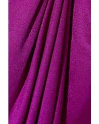 Robe en soie violette Cushnie et Ochs