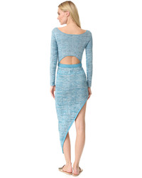 Robe en tricot bleu clair Baja East