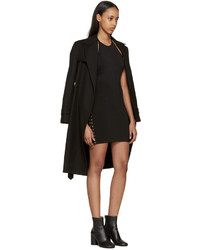 Robe en tricot noire Balmain