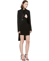 Robe en tricot noire Balmain