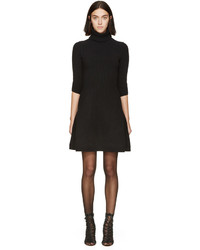 Robe en tricot noire Dsquared2