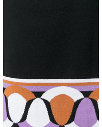 Robe en tricot noire Emilio Pucci