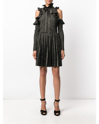 Robe en tricot noire Elie Saab