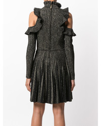 Robe en tricot noire Elie Saab