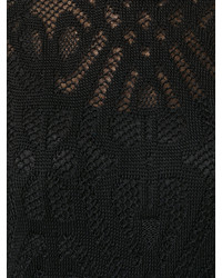 Robe en tricot noire M Missoni