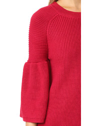 Robe en tricot rouge MinkPink