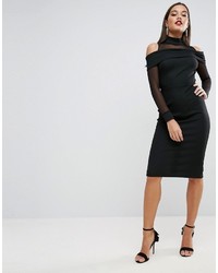 Robe en tulle noire Asos