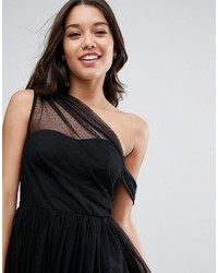 Robe en tulle noire Asos