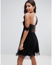 Robe en tulle noire Asos