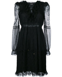 Robe en tulle noire Just Cavalli