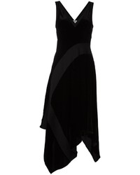Robe en velours noire Donna Karan