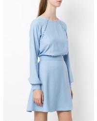 Robe évasée bleu clair Olympiah