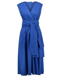 Robe évasée bleue Marella