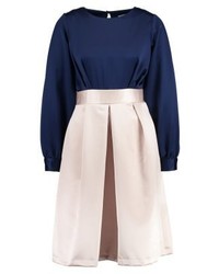 Robe évasée multicolore Closet
