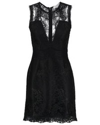 Robe évasée noire Morgan