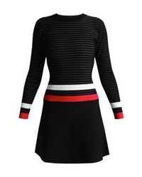 Robe évasée noire Morgan