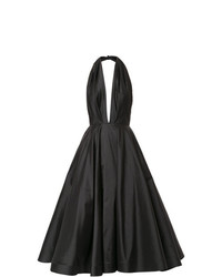 Robe évasée noire Romona Keveza