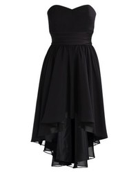 Robe évasée noire Swing