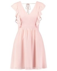 Robe évasée rose BCBGeneration