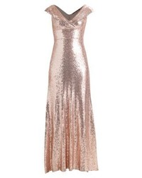 Robe évasée rose TFNC